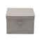 Household Essentials Canvas Storage Boxes with Lids, 2ct.